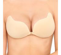 Hioffer Women Strapless Stick on Bra Sticky Push Up Invisible Adhesive Bras