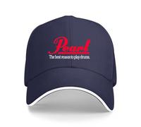 hioknytfs Yoga Hat for Women Men Fulin New Pearl The Best Reason to Play Drums 3 Baseball Cap Trucker Caps Color Navy Blue