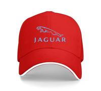 hioknytfs Yoga Hat for Women Men Jaguar Logo Baseball Cap Trucker Caps Color Red