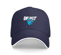 hioknytfs Yoga Hat for Women Men Mr Beast Cat Baseball Cap Trucker Caps Color Navy Blue