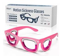 Hion Adult Anti- Motion Sickness Smart Glasses, Ultra-Light Portable Nausea Relief Liquid Glasses, Carsickness Airsickness Seasickness Glasses, Travel/Cruise Essentials