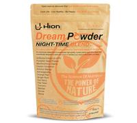 Hion Dream Powder - UK Made Superfood | 14 Powerful Botanicals (Griffonia 5-HTP, Cinnamon, Cherry, Ashwagandha) to Relax, Aid Sleep & Support Overnight Recovery | Vegan, Gluten-Free | 30 Servings