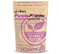 Hion Purple Powder - SLIMBERRY METABLEND Award-Winning UK-Made Superfood Blend | 16 Nutrient-Rich Fruits incl. Green Coffee & ACV | Boost Energy & Curb Cravings | Vegan, Gluten-Free | 30 Servings