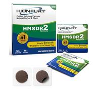 Hionfurt HMSDR2 Motion Sickness Patches - 16 Count for Fast Nausea Relief in Car, Sea, Air Travel - Travel Sickness Patches Non-Drowsy, Effective, Lasts 72 Hours
