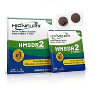 Hionfurt HMSDR2 Motion Sickness Patches 16 Patches with Natural Ingredients