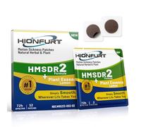 Hionfurt HMSDR2 Motion Sickness Patches, 32 Patches with Lemon Essence