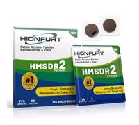 Hionfurt HMSDR2 Motion Sickness Patches 80 Patches with Natural Ingredients