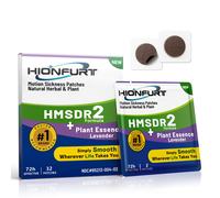 Hionfurt HMSDR2 Motion Sickness Patches with Plant Essence - Lavender - 32 Count