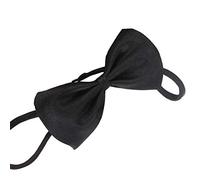 hionre Pet Neck Strap, Cute Solid Color Adjustable Bowtie Collar Bowknot Necktie Bow Tie for Pet Dog Cat Black