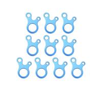 HIOPOIUYT 10Pcs Aluminum Alloy Rope Buckle Resistance Regulator Buckle Knotting Tool Adjustable Length Tool Tent Accessory Adjustable Length