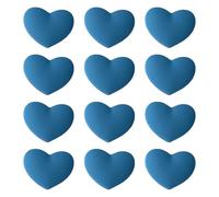 HIOPOIUYT 12pcs Tennis Racquet Dampeners Heart Shape String Dampener Silicone Tennis Racket Damper Absorber Dampener Gear Control