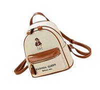 HIOPOIUYT 2025 Trendy Women's Backpack With Spacious Compartment And Ergonomic Strap Cartoon Pattern Shcool Bag For Student Stylish Backpacks For Female Students