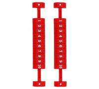 HIOPOIUYT 2Pcs Football Scoring Counters 10 Numbers Scoring Score Counter Indicators Table Football Scoreboard Accessory Football Scoring Counters