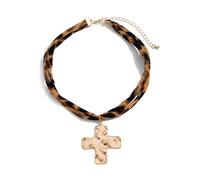 HIOPOIUYT Adjustable Cotton Chokers Necklace Heart Pendant Layered Chain Jewelry Alloy Conch Starfishes Pendant Jewelry For Women Adjustable Chain Necklace For Women