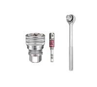 HIOPOIUYT Adjustable Universally Socket Wrench Grip Adapter 10-19mm Hexagonal Head Nut and Bolts Driver Tool Tool