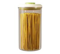 HIOPOIUYT Airtights Food Storage Container With Lid Sealing Systems Stackable Round Container For Dry Goods Organization Push Button Airtight Kitchen Canister