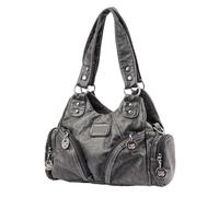 HIOPOIUYT All-Matching Shoulder Bag For Woman Motorcycle Bag Simple Crossbody Bag Trendy Handbag Retro Messengers Bag Women Crossbody Bag Retro Shoulder Bag Pu Leather Handbag Fashion Commuting Bag