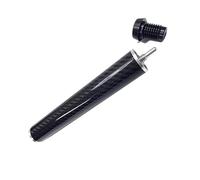 HIOPOIUYT Aluminum Alloy Reinforced Carbon Fibre Billiard Cue Lengthener Small Solution Suitable For Extended Reach Player Billiard Cue Extension