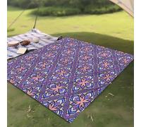 HIOPOIUYT Camping Mats Foldable Large Picnics And Beach Blanket Light Weight Outdoor Blanket For Hiking Picnics Travel Camping Waterproofs Beach