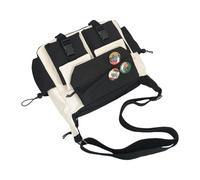 HIOPOIUYT Crossbody Bag For Women Men Trendy Slings Purses Messager Multi Pocket Hoboes Bags With Adjustable Strap Women's Crossbody Bags Large Shoulder Shopping Hoboes Bag