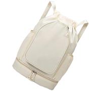 HIOPOIUYT Dry Wet Separated Tennis Bag Drawstring Gym Basketball Backpacks Fitness Badminton for Women Men Gym Drawstring Tennis Fitness Basketball