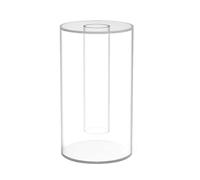 HIOPOIUYT Elegant Headband Storage Box Clear Display Organizers Jewelry Case Acrylic Texture Suitable For Keeping Accessories Hair Accessory Organizers