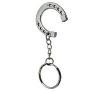 HIOPOIUYT Elegant Horseshoe Keyring Sturdy Alloy Materials Snaffle Bit Keychain Charm Pendant for Everyday Daily Casual Use