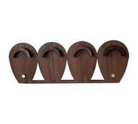 HIOPOIUYT Elegant Jewelry Storage Holder Wood Holder Bead Display Stand Jewelry Storage Rack Wood Texture For Home Collections