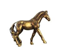 HIOPOIUYT Elegant Miniature Statuette Alloy Metal Art Piece For Indoor Decoration And Figurines Table Top Horse Sculpture Decoration