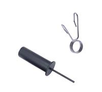 HIOPOIUYT Extension Pin Carbon Steel Spring Fastener Weight Stack Accessory Carbon Steel Texture Suitable For Weight Machines Stack Pin For Gym Equipment