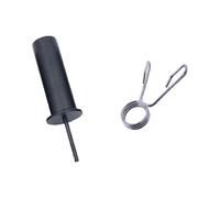 HIOPOIUYT Extension Pin Carbon Steel Spring Fastener Weight Stack Accessory Carbon Steel Texture Suitable For Weight Machines Stack Pin For Gym Equipment