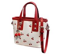 HIOPOIUYT Fruit Crossbody Bag For Women PU Leather Shoulder Bag Trendy Handbag Aesthetic Messengers Stylish Bucket Women Aesthetic Shoulder Crossbody Stylish Bucket