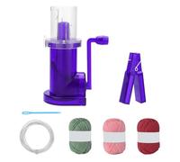 HIOPOIUYT Hand Knitting Machine Tool Set Weave Tool Household Weavers Easy Weave Knitter For Craft Project Portable Machine Easy To Use Household Spools For Sewing
