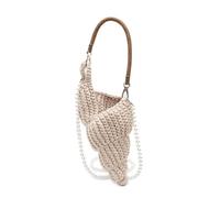 HIOPOIUYT Handwoven Crossbody Bag For Women Trendy Shoulder Bag Stylish Handbag Top Handle Dating Seashells Women Crossbody Fashion Shoulder Stylish Handbag Handwoven Seashells
