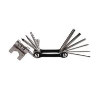 HIOPOIUYT Light Weight Maintenances Ratchets Wrenches Set Portables Bike for Enthusiasts and Professional Carbon Steel Bike Tool