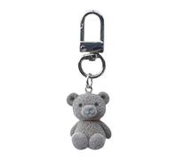 HIOPOIUYT Lightweight And Portable Resin Bear Charm Stylish Bear Pendant Keyring Accessory Elegant Key Chain Charm for Bags Purses