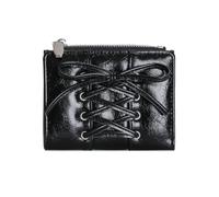 HIOPOIUYT Lovely Bows Wallets for Women Girls PU Leather Coin Purse Simple Wallet Bags Card Holder Change Korean Styles Bifold Wallet Bows Bag Pu Leather Change Card Holder
