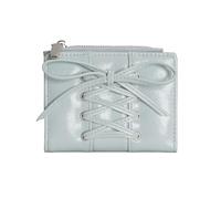 HIOPOIUYT Lovely Bows Wallets for Women Girls PU Leather Coin Purse Simple Wallet Bags Card Holder Change Korean Styles Bifold Wallet Bows Bag Pu Leather Change Card Holder