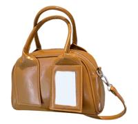 HIOPOIUYT Modern Crossbody Purse Practical PU Leather Shoulder Bag Multiple Carrying Ways Suitable For Shopping Gym Or Traveling PU Leather Handbag