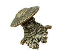 HIOPOIUYT Outdoor Survival Paracord Knifed Pendants Skull Head Woving Lanyard Pendants Camping Hiking Accessories Light Weight