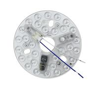 HIOPOIUYT Pendant Light Round Panel Replacement LED Board Panel 5.3Inch Ceiling Module with 3 Color Temperature Ceiling Fan Light Retrofitting Kits
