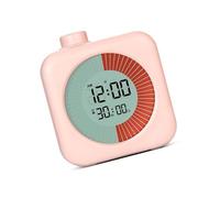 HIOPOIUYT Portable 60 Minutes Visual Countdown Timer LCD Screen Digital Kitchen Timers Time Management Clock Time Reminder For Home Kitchen School