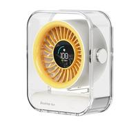 HIOPOIUYT Practical Small Cooling Fan Digital Display Fan With 100 Adjustable Speed Suitable For Indoor Desk And Wall Mounting Adjustable