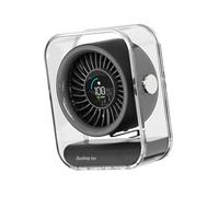 HIOPOIUYT Practical Small Cooling Fan Digital Display Fan With 100 Adjustable Speed Suitable For Indoor Desk And Wall Mounting Adjustable