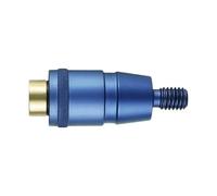 HIOPOIUYT Quickly Release Fishing Net Adapters Aluminum Alloys Fishing Net Connectors Fishing Landing Net Part Quickly Release Screw For Fishing Rod
