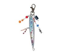HIOPOIUYT Realistic Fish Accessory Fashionable Keychain Acrylic Texture Keyrings Suitable For Party And Casual Outfits Acrylic Keychain