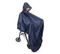 HIOPOIUYT Reflective Elderly Raincoat Waterproof Wheelchair Poncho Cover Reusable Household Necessities For Women Men Large Wind Proof Cape