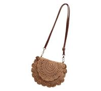 HIOPOIUYT Straw Clutches Handbag Summers Beach Purse For Women Woven Envelope Bag Shoulder Crossbody Handbags Gift Straw Shoulder Crossbody