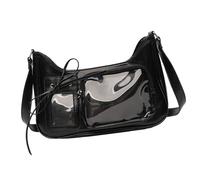 HIOPOIUYT Stylish Anime Themed Shoulder Bag For Women PU Leather Crossbody Purse Satchel Commuters Bag For Work School Or Shopping Anime Purse