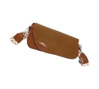 HIOPOIUYT Stylish Asymmetrical Crossbody Bag For Women Soft PU Leather Shoulder Purse Daily Essential Underarm PU For Women